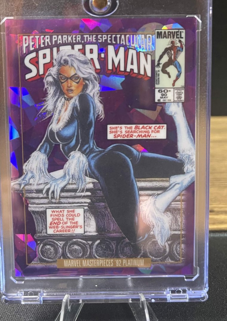 Black Cat — Spectacular Spider-Man, Masterpieces '92 Platinum